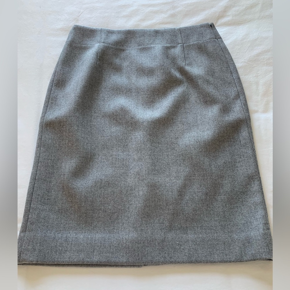 EUC! J.Crew Double-Serge Wool No.2 Pencil Skirt